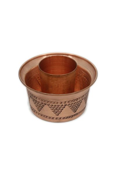 ANTEPSEPETİ Copper Carved Ehli Keyf - Glass Cooler Ehlikeyf