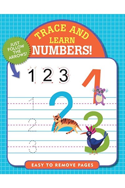 Peter Pauper Press Trace And Learn Sayılar Ve Matematik Yazı Alıştırma Defter...