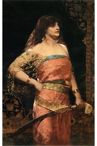 Tablosan Жена с меч Платно 20x30 cm Kb13364 20x30 cm