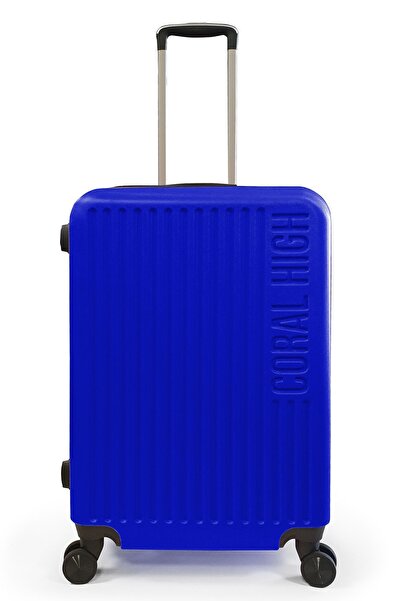 Coral High ABS Saks Mavi Orta Boy Valiz 16467