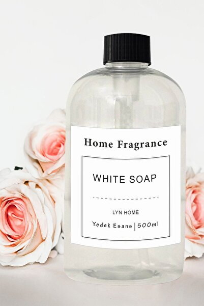 LYN HOME & DECOR Oda Kokusu Yedek Esans Beyaz Sabun 500 Ml