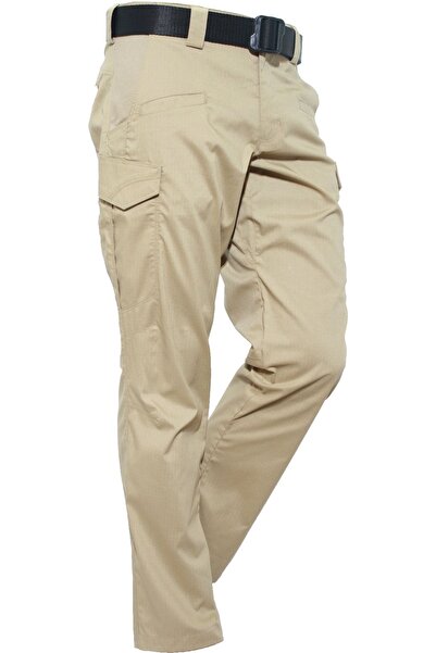 Mudeir Pantolon Alp Bej Kargo Ripstop Taktik Tactical Outdoor Çok Cepli Koruma 4 Mevsim