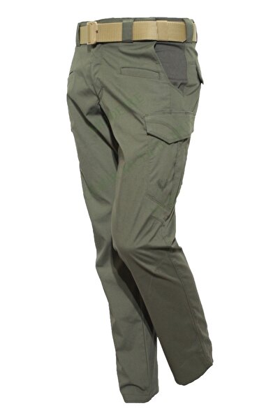 Mudeir Pantolon Alp Açık Haki Kargo Ripstop Taktik Tactical Outdoor Çok Cepli Pants Koruma 4 Mevsim