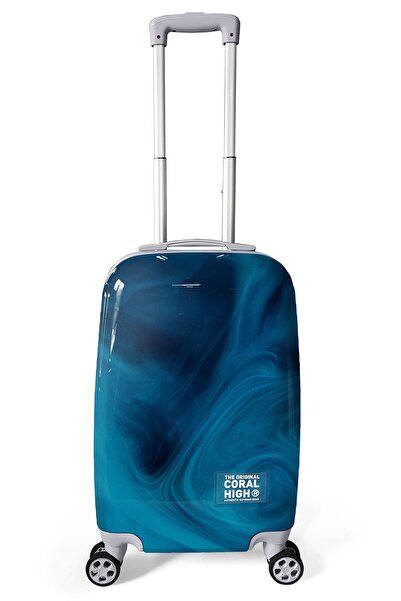 Coral High Renkli Desenli Kabin Boy Valiz (50cm) 16533