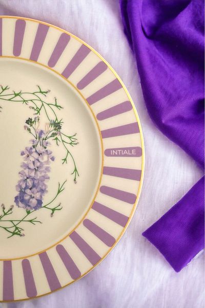 Intiale Botanica Lavender 27cm Porcelain Plate