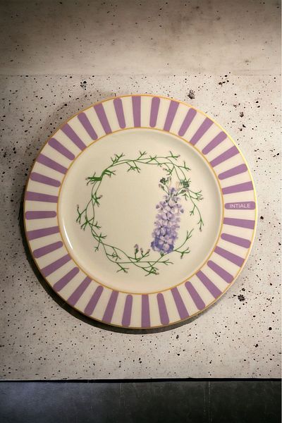 Intiale Botanica Lavender 27cm Porcelain Plate