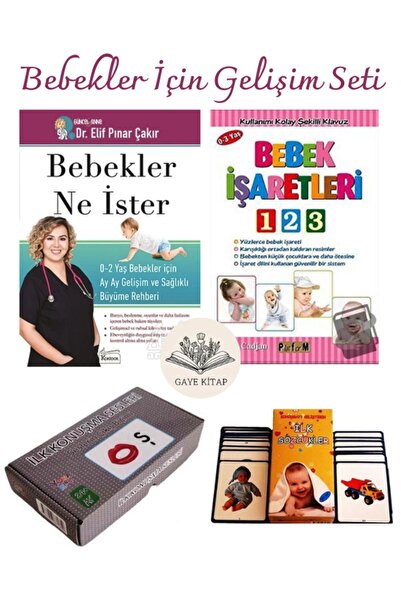 Yuka Kids Bebekler Ne İster -Bebek İşaretleri 123 - İlk Konuşma Sesleri (Kart...