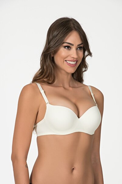 Belvü 1108 Γυναικείο Λευκό Πολυτελές Σουτιέν Λευκό