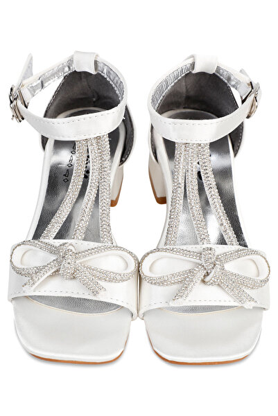 Civil Girls Girl's Mother of Pearl Ballerina Shoes - Size 28-32