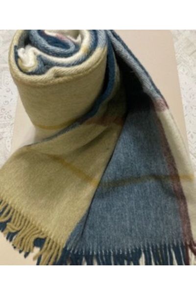 Selin Gençev Home && Pătură Scotch din Lână Pură 100% Pătură Scotch Oversize - Lână Pură 100% - Lână