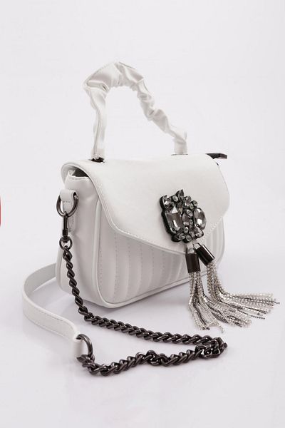 DGN Dámská freonová kamenná crossbody kabelka S42