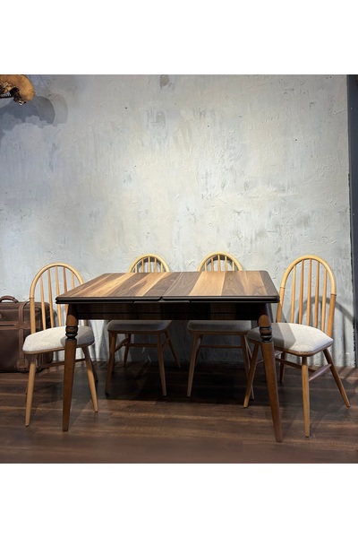 TEKEŞ HOME Bohem Ahşap Sandalye