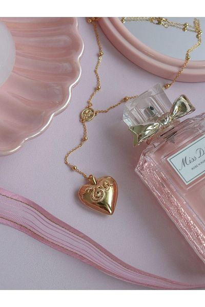 Reorah Collection Ldr Style Heart Necklace