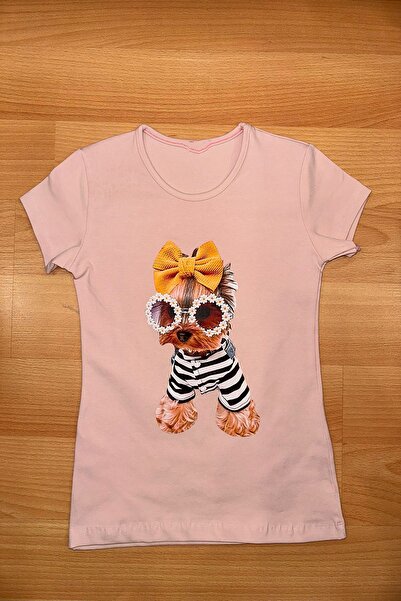ÖYKÜ KİDS Мила футболка для дівчинки з малюнком тварин
