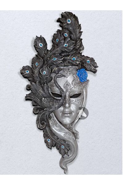 Dekoromi Dekoratif Maske Pano Duvar Biblo(53*26CM)