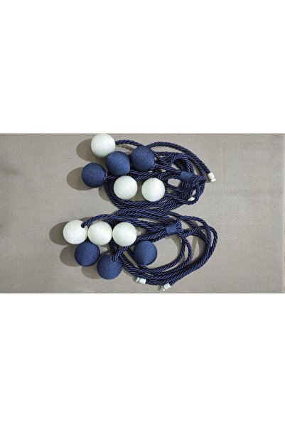 Mexess Lüx 6 Top Fon Veya Tül Perde Bağlama Aksesuar Aparatı Kornişe Takmatik...