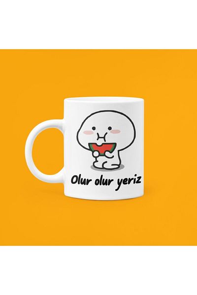 UUR STORE We Will Eat It Happens Printed Mug