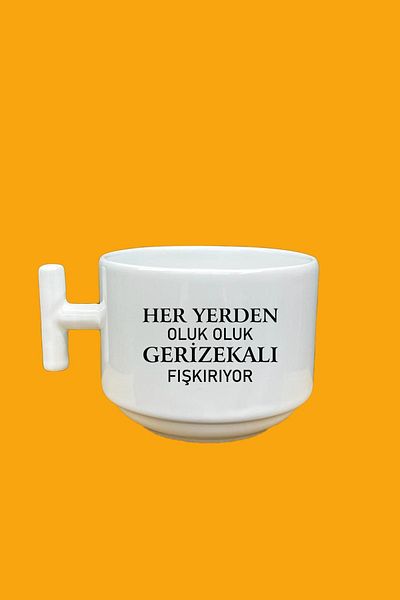 UUR STORE Idiots Are Squirting Everywhere Printed Mood T Mug