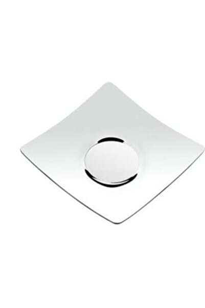 TRENDBULL طبق شاي فولاذي مربع 12 قطعة