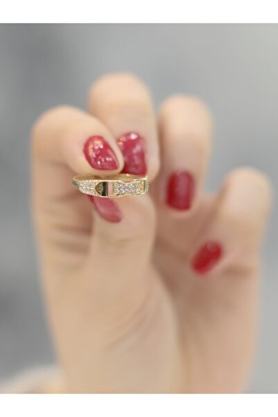 ZEYNEPLİ GOLD 14 Ayar Altın Moonlight Yüzük