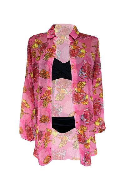 Bolder Jasmine Crab Beach Shirt