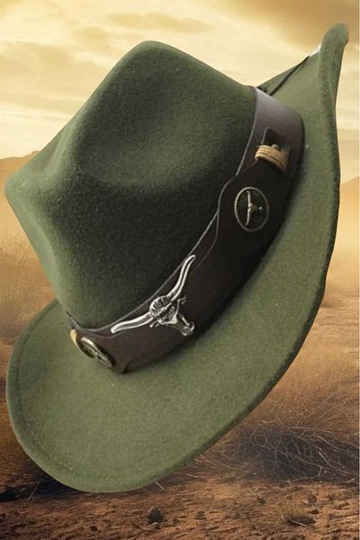 Tezzgelsin Unisex Καουμπόικο καπέλο Fedora Καπέλο καουμπόη Καπέλο καουμπόη
