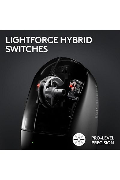 logitech Logitech G PRO X SUPERLIGHT 2 LIGHTSPEED Gaming Mouse - BLAC G Pro - Black