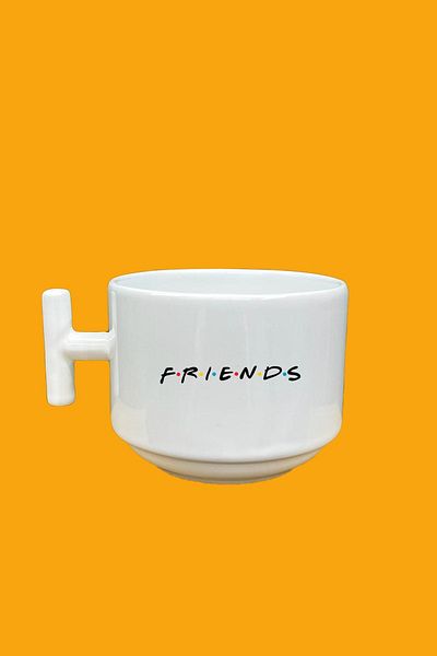 UUR STORE Friends Text Printed T Mug Cup