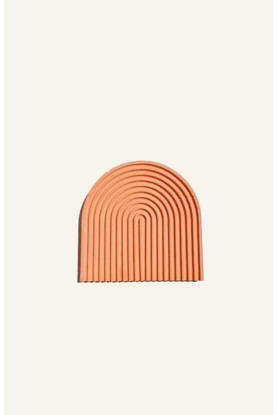 Orange Atelier Arch Medium Size Concrete Decorative Presentation and Serving Tray
