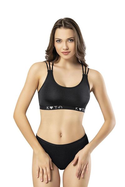KOTA Diver Cross Strap Padded Bustier