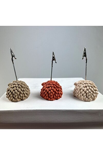 oasis decoration Lamb Note Holder Set of 3 (cream-terracota-paper bag)