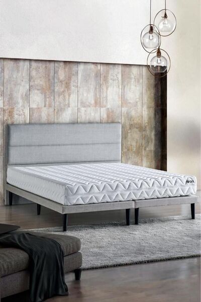 Niron Yatak Niron Slim Pocket Yatak Seti - Çift Kişilik Paket Yaylı Yatak, Me...