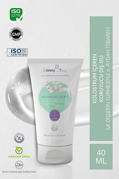Bonny Tiny +6 Sober Teeth Protective Gel with Colostrum