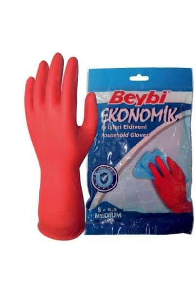 Beybi Ekonomik Ev Işleri Ve Bulaşık Eldiveni 8 8.5 M 7 Adet 7 Adet