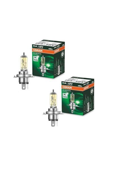 Osram H4 Allseason %30 Kolormatik Kar Ve Sis Için Özel 2 Adet(YASAL HALOJEN)