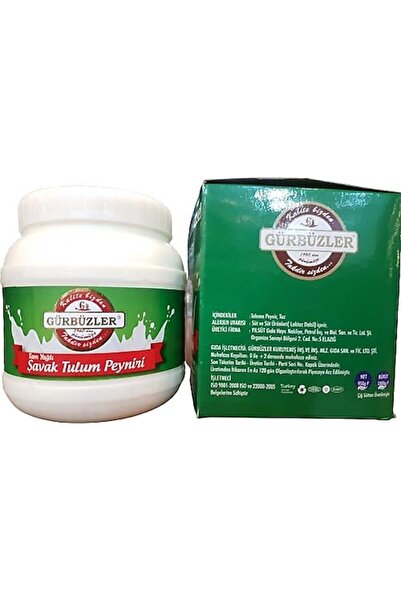 Lanoland Gürbüzler Şavak Tulum Peyniri 1 KG Elazığ Tulum Peyniri Şavak Tulumu Bidonda Tulum