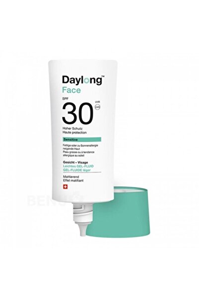 Daylong 30 مل سائل جل للوجه الحساس بعامل حماية من الشمس SPF30