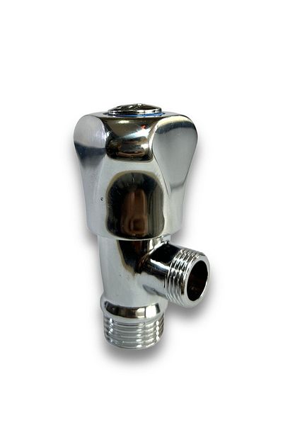 AKBELLİ GROUP Bidet (Toilet) Tap with Open-Close Water Saving - Brass Body and Cover - Compatible with All Toilet Bowl