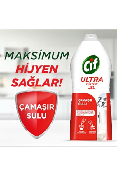 Cif Jel Ultra Hijyen Yüzey Temizleyici 1500ml