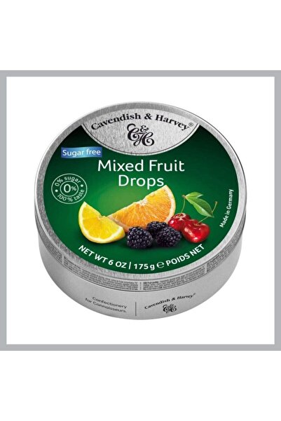 Cavendish & Harvey Şekersiz Karışık Meyveli Şekerleme Mix Fruit Sugar Free