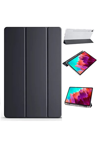 CepLab Lenovo Tab P12 Kılıf (TB370FU) 12.7 inç Uyku Modlu Slim Smart Cover Ka...