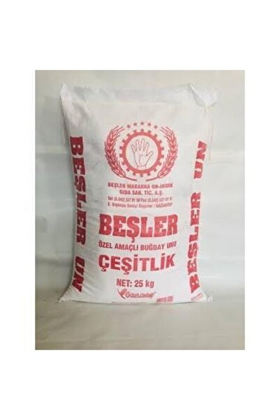 Beşler Un 25 Kg Çeşitlik Özel Amaçlı Buğday Unu