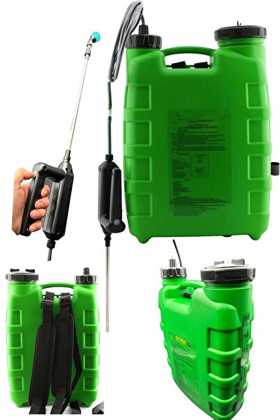 stilmax Litolan SuperTurbo 1 16 Lt Şarjlı Sırt Tipi İlaç Pompası Akülü Şarjlı İlaçlama Makinesi Köpük Pompa