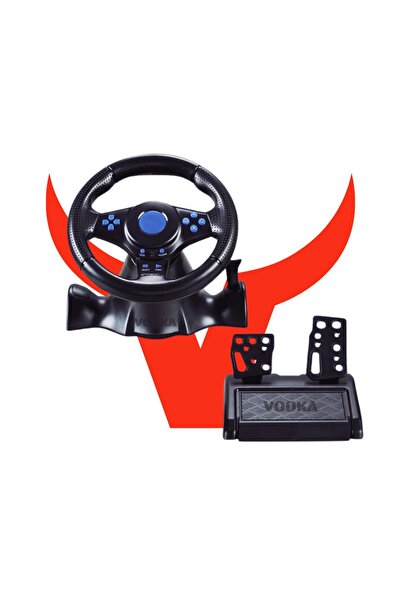 VOOKA Gamer Direksiyon Seti Pratik 180° Döndürme Rahat Kavram Direksiyon Seti Üniversal 7in1