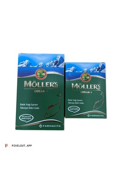 Möller's Mollers Möller 's Balık Yağı Omega-3 90 Kapsül