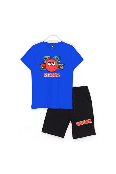 Built By Crazy Red Ball Group - Set pantaloni scurți pentru copii