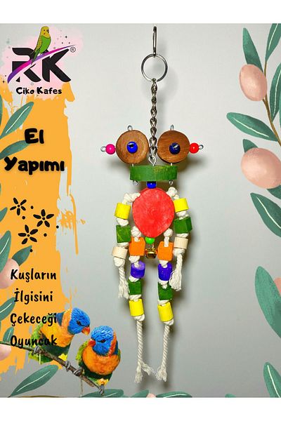 Ciko Kafes Robot Parrot Bird Toy