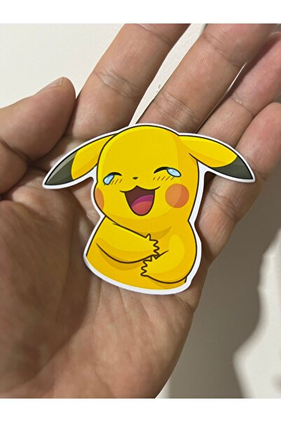 Cuppy Box 3 ملصقات بيكاتشو كبيرة الحجم