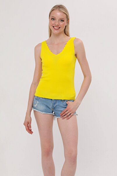 MA ananas Γυναικεία πλεκτά μπλούζα Ladder Collar