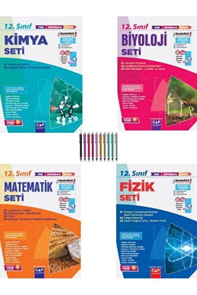 Apotemi Yayınları 2024 Çap Güncel Anadolu 12.Sınıf Sayısal full Fasikül Set 4...